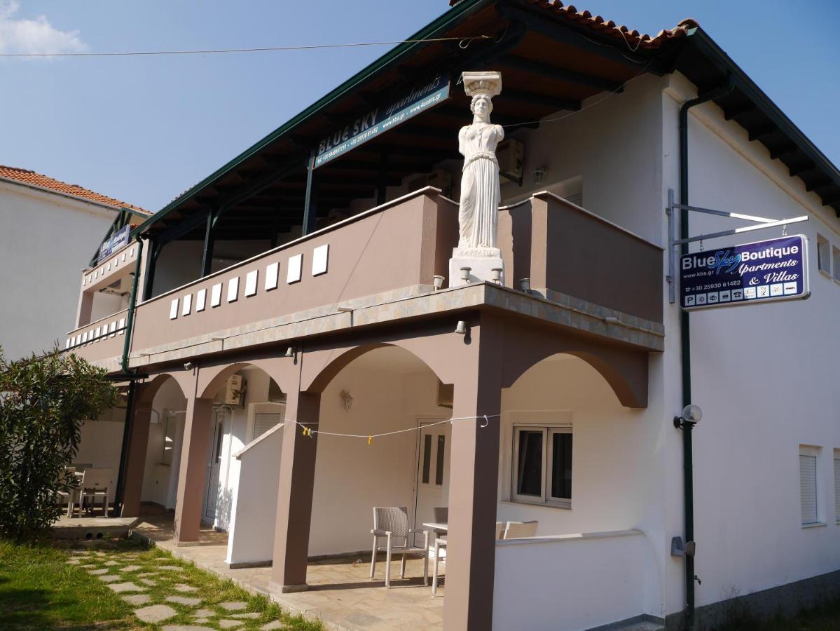 Blue Sky Villas Skala Potamia  Bagian luar foto